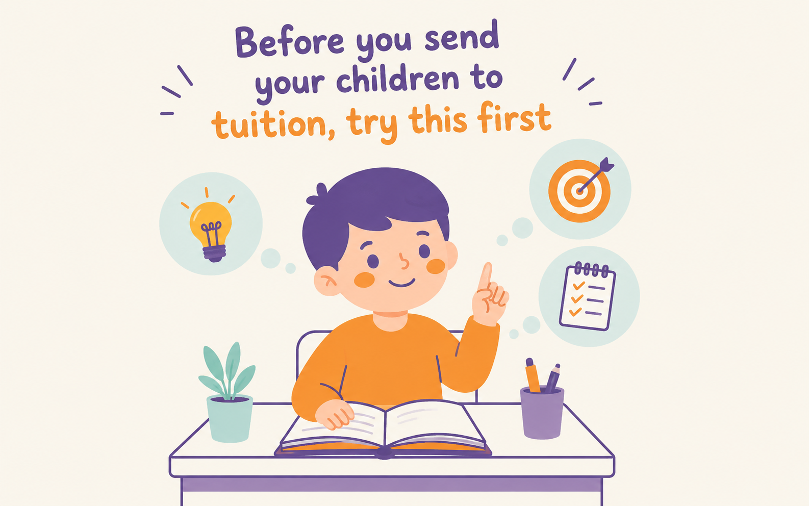 Before You Send Your Child to Tuition, Try This First